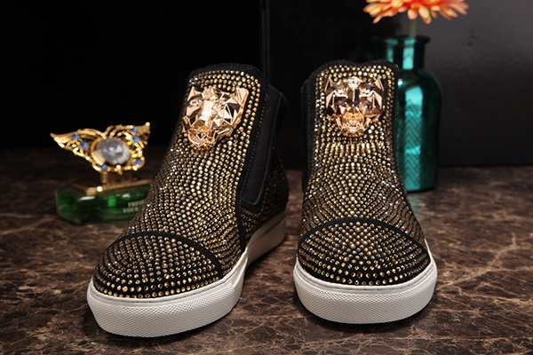 PhiliPP Plein High-Top Fashion Men Shoes--057